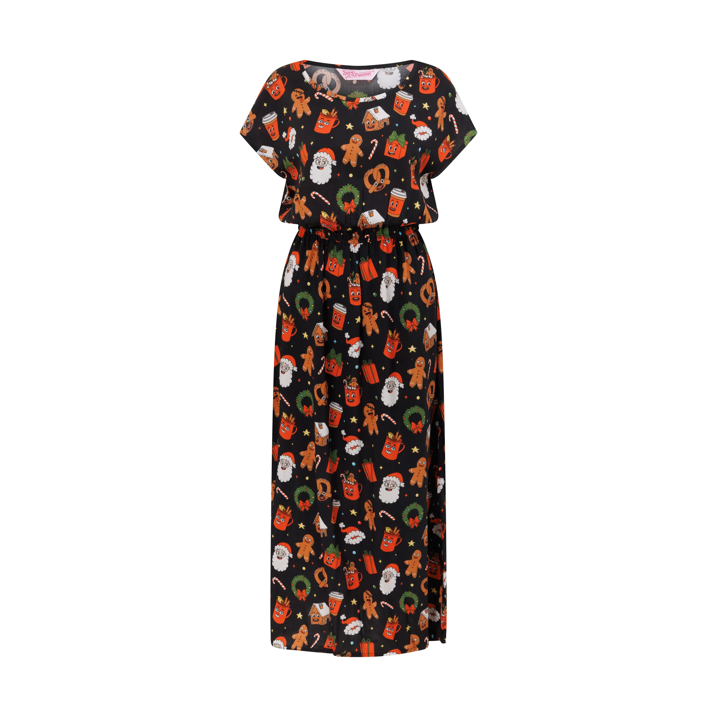 The JingleVerse Christmas Adult Maxi Celine Dress - Image 3