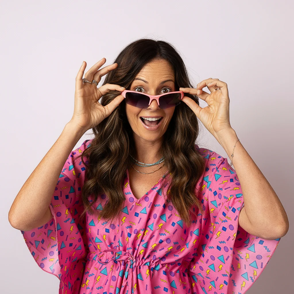 Retro Vibe Kaftan - Image 4